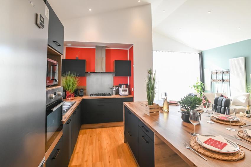 - Sublime Villa Felicidad - Proche Hypercentre - Parking - Terrasse - Wifi 维里埃特 外观 照片