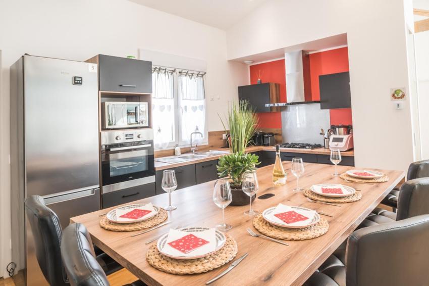 - Sublime Villa Felicidad - Proche Hypercentre - Parking - Terrasse - Wifi 维里埃特 外观 照片